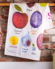 Plums Cotton Tea Towel
