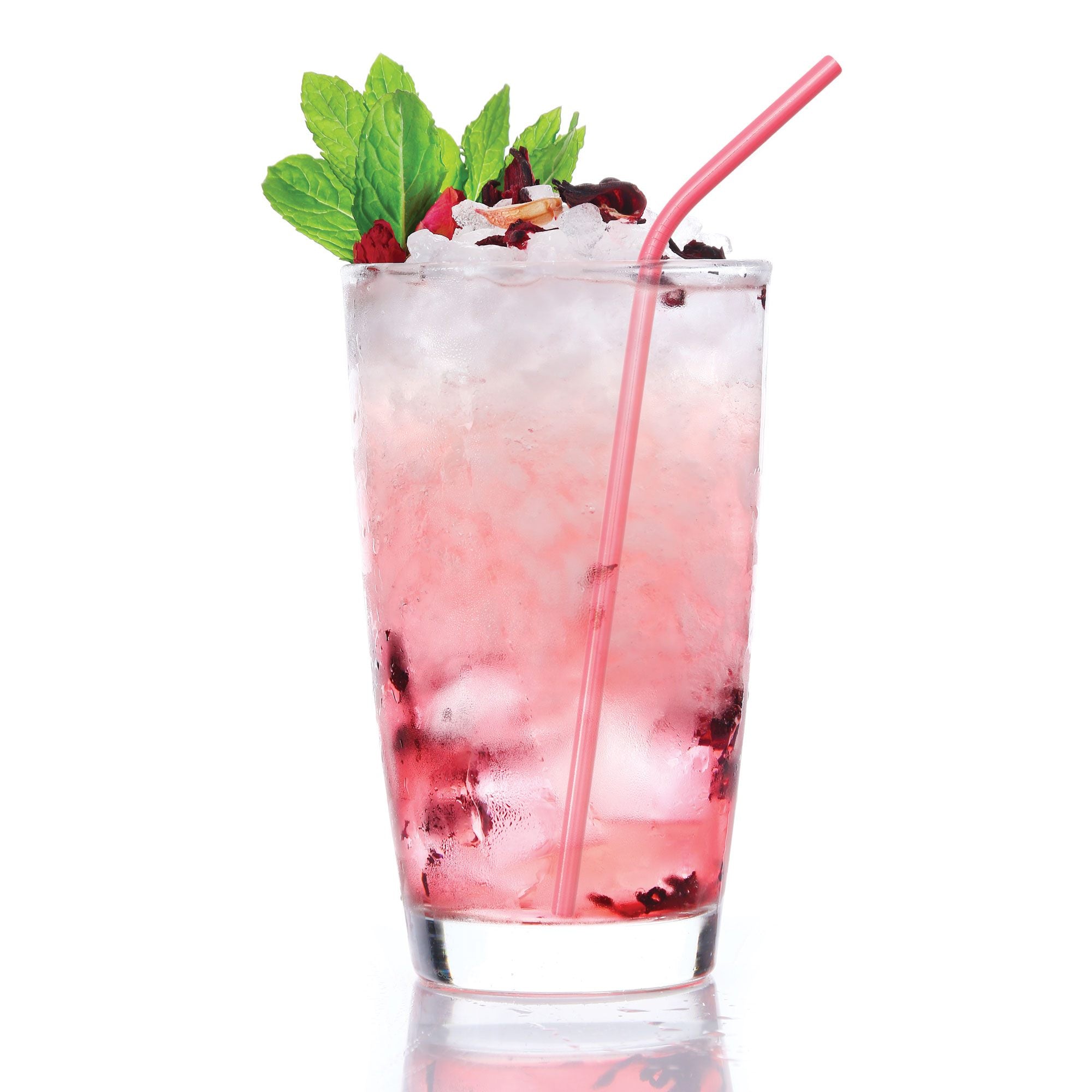 Reusable Pink Straws