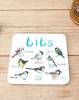 Tits Bird Coaster