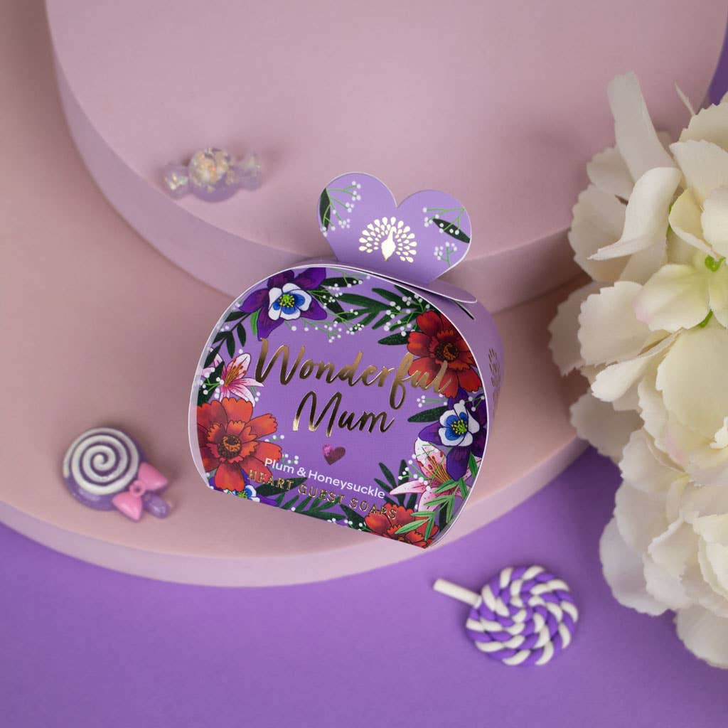 Occasions Plum and Honeysuckle Wonderful Mum Guest Soaps