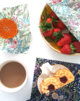 Three Pack (S,M,L) Botanical Beeswax Wraps