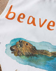 Beavers Animal Cotton Apron