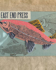 Salmon Greeting Card