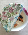 Three Pack (S,M,L) Botanical Beeswax Wraps