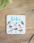 Tits Bird Coaster