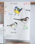 Tits Bird Cotton Tea Towel