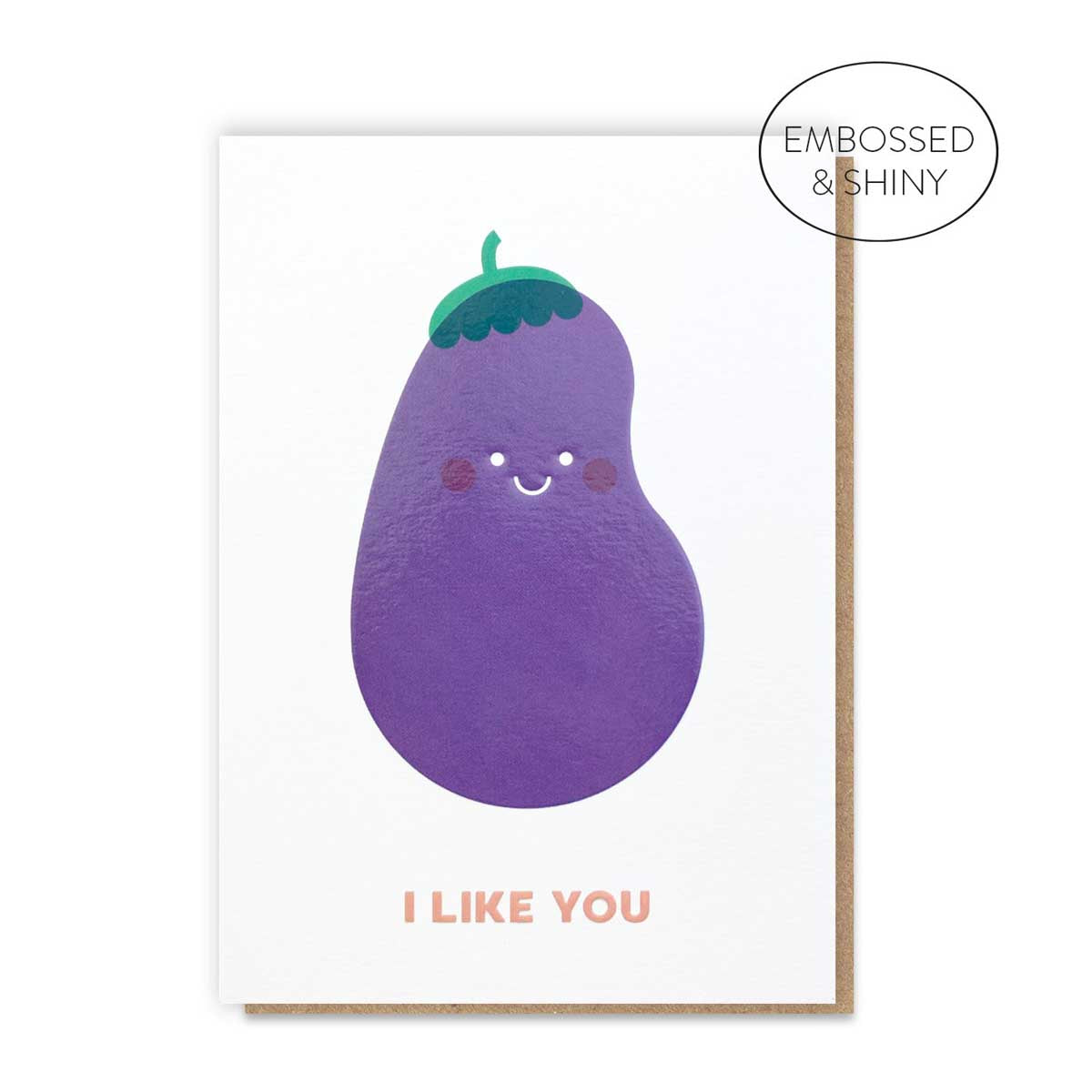 Aubergine Card