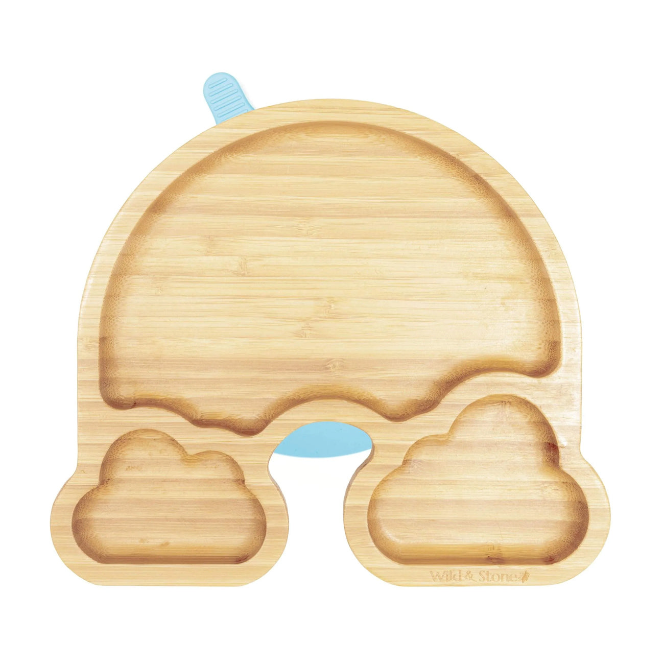 Bamboo Baby Weaning Plate with Suction