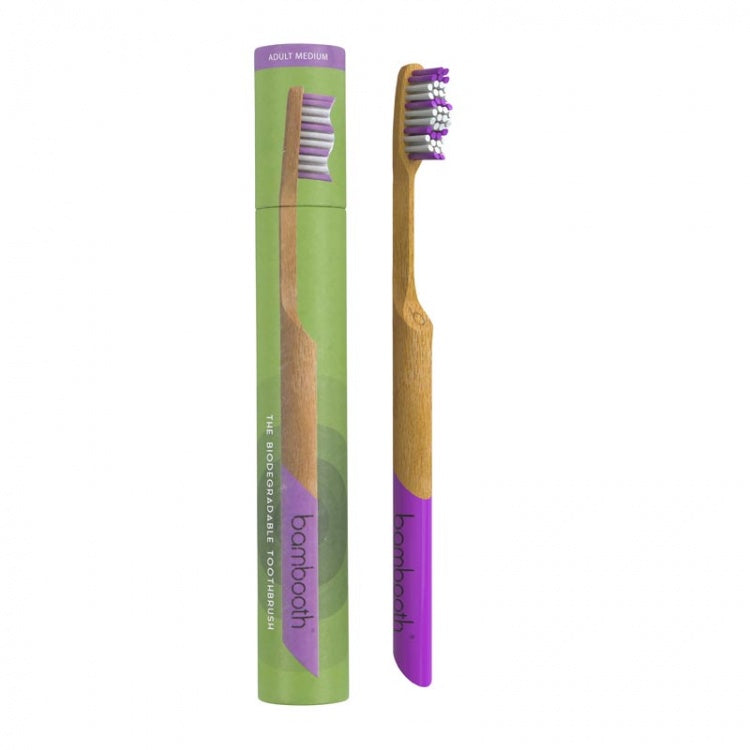 Bambooth Coral Pink Bamboo Toothbrush