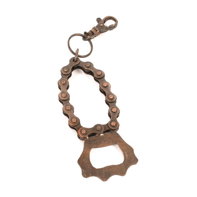Recycled Bike Chain Keyring