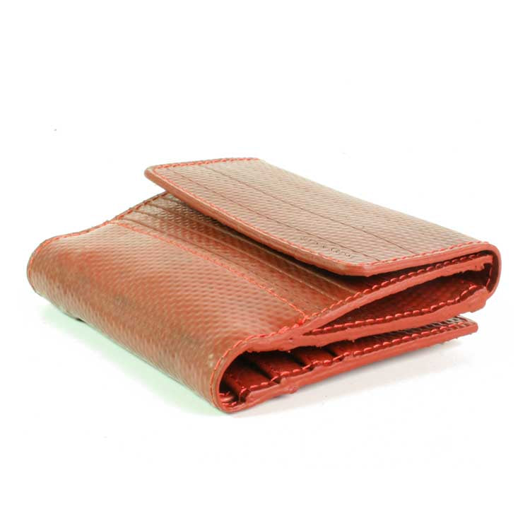 Recycled Fire Hose Folding Purse