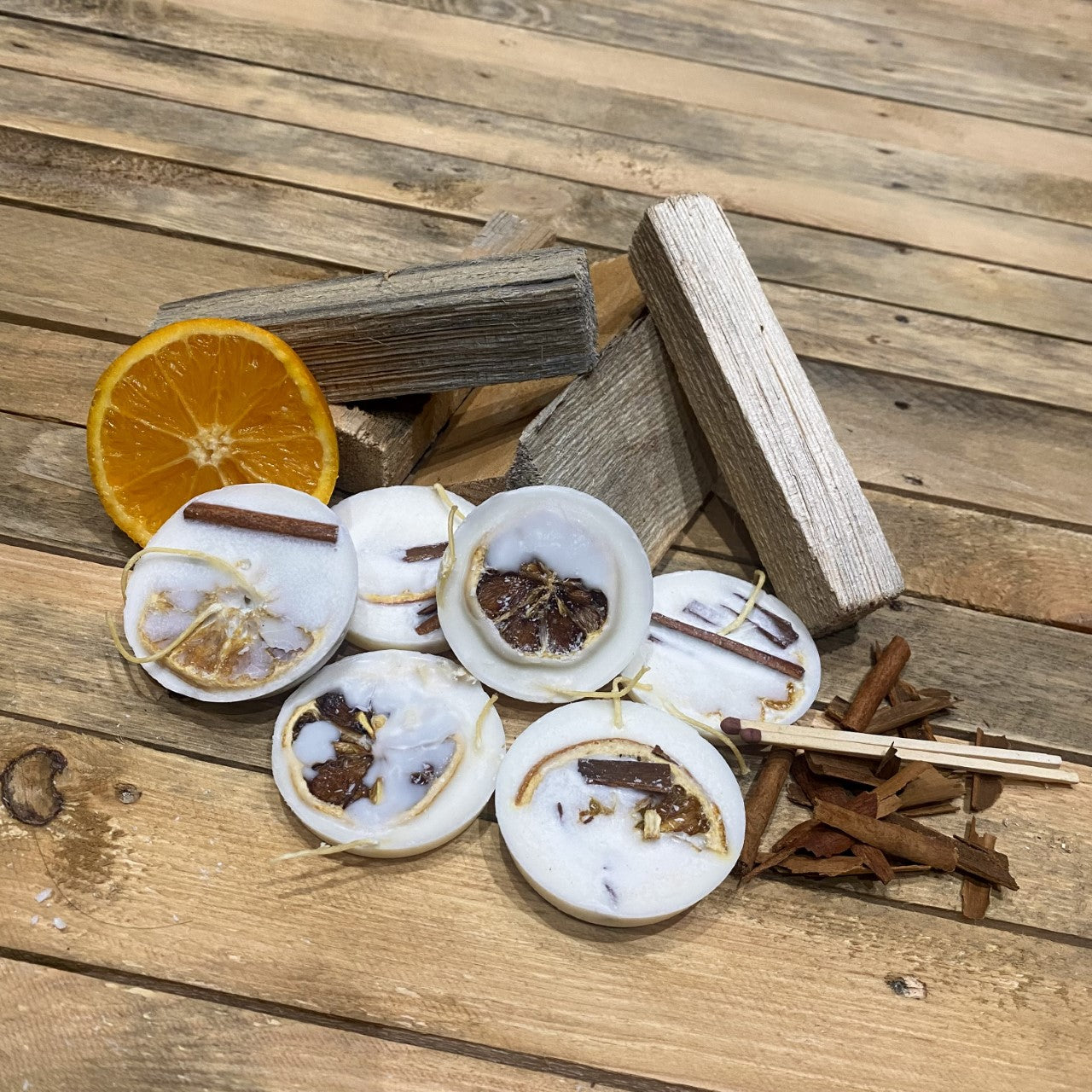 Eco firelighters - Orange & Cinnamon