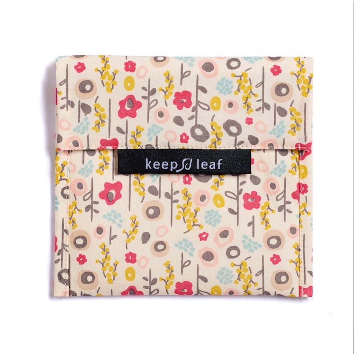 Keep Leaf Sandwich Bag with Bloom Print