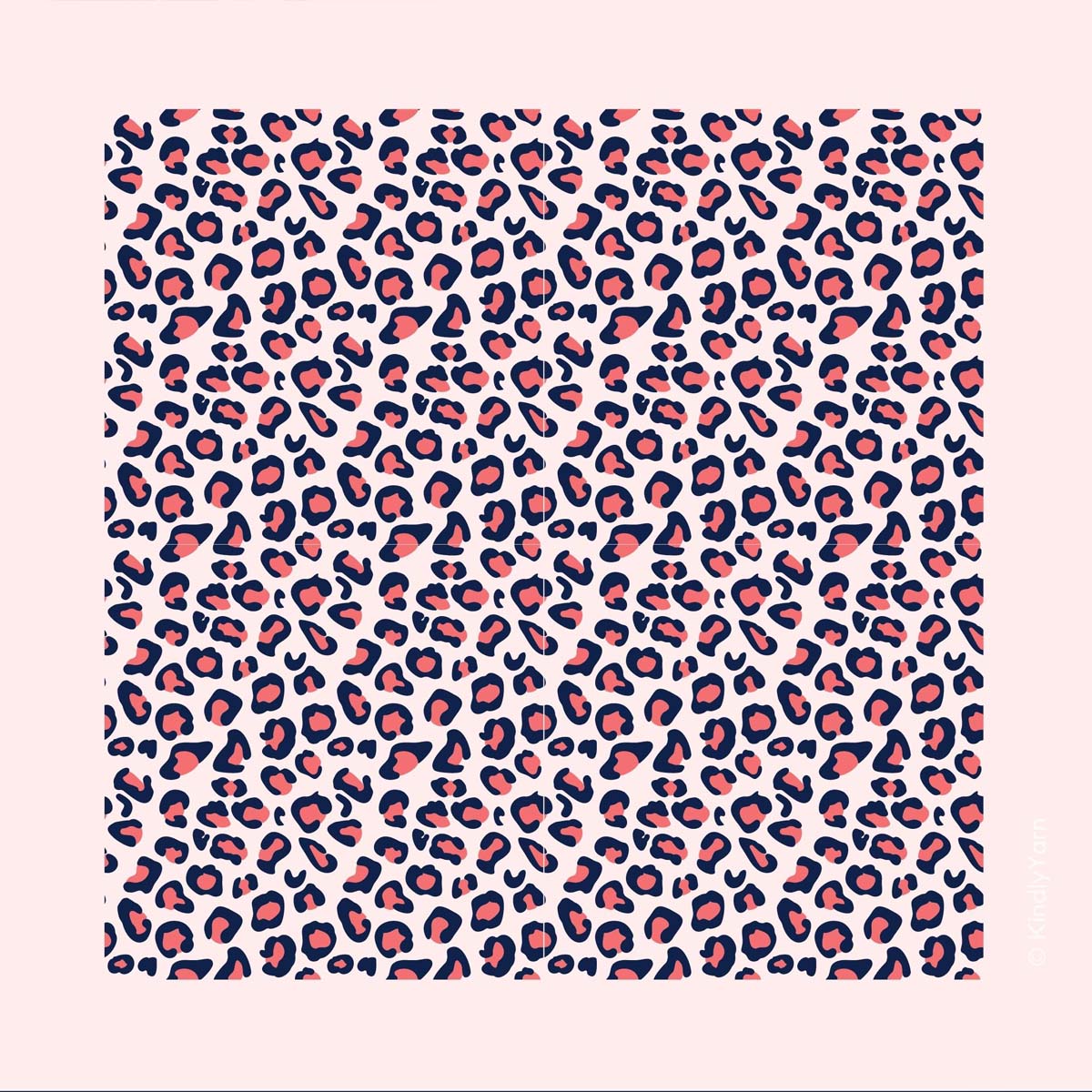 Pink Leopard Fabric Wrap