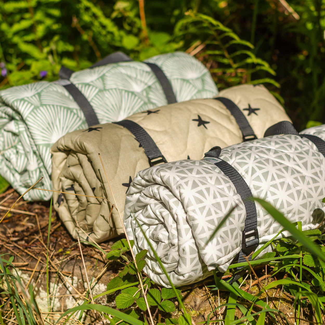 Newbury Quilted Star Picnic Rug