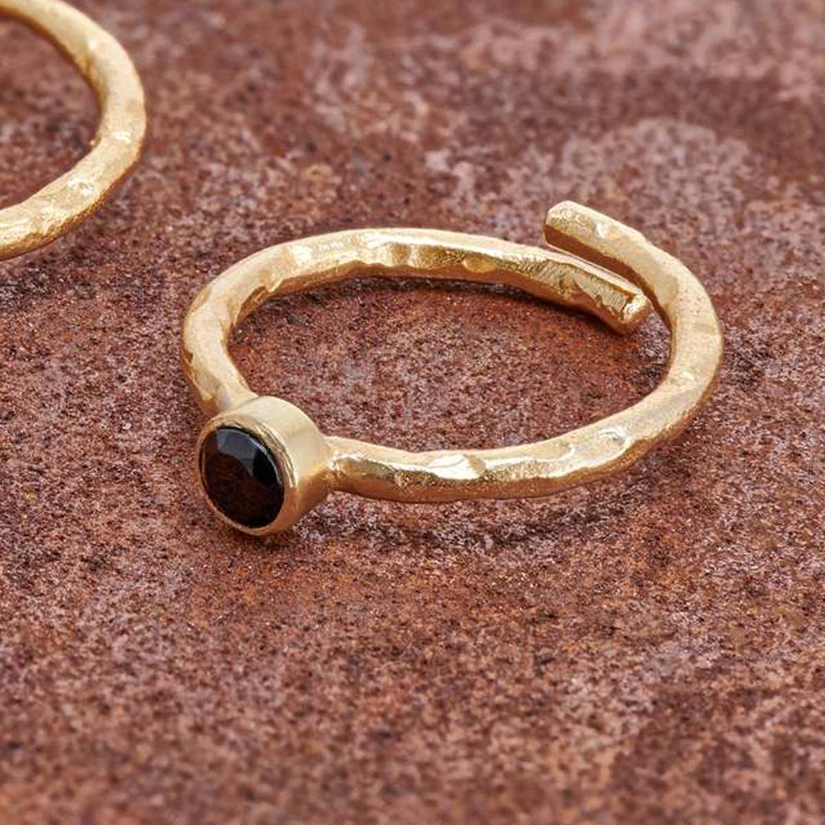 Kira Black Onyx Ring