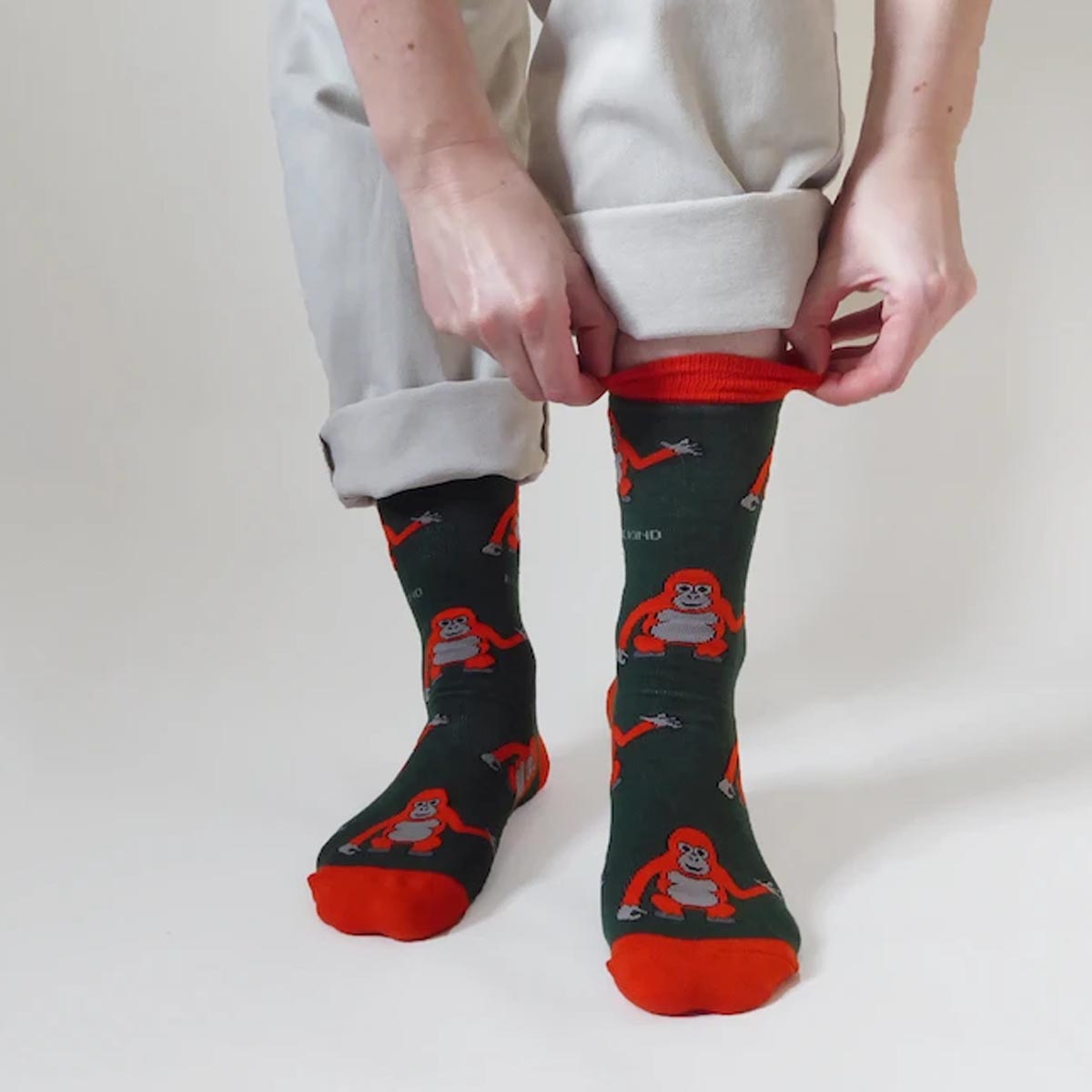 Orangutan Animal Socks