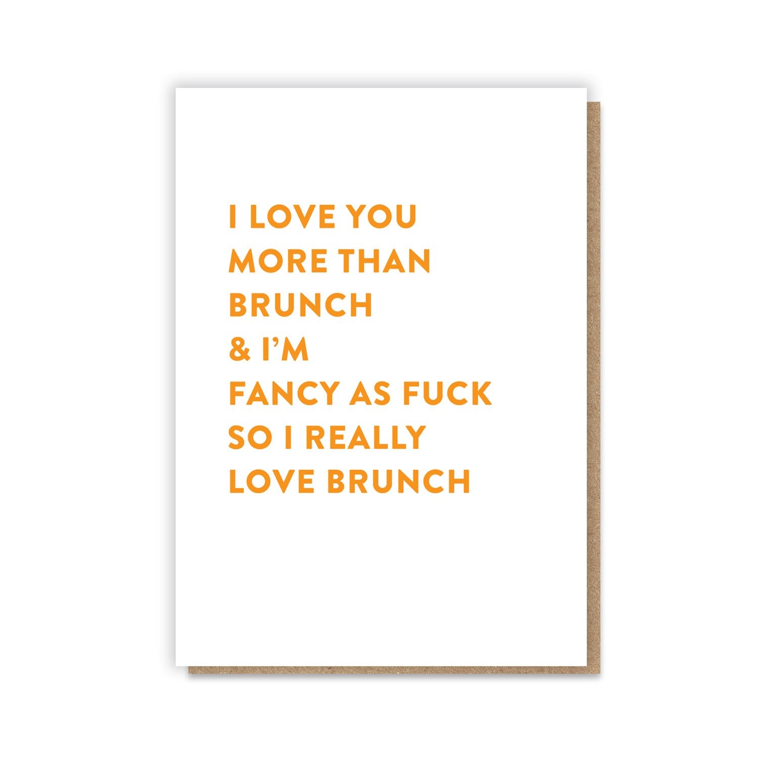 Brunch Card