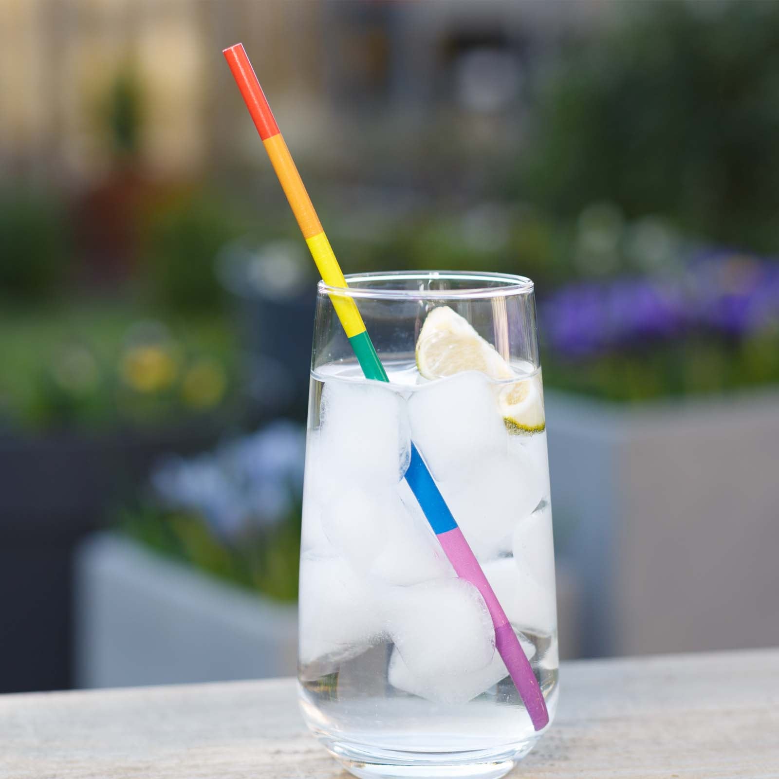 Reusable Rainbow Straws