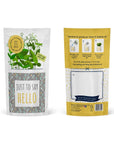 Just To Say Hello Greens & Greetings, Card and Seed Gift