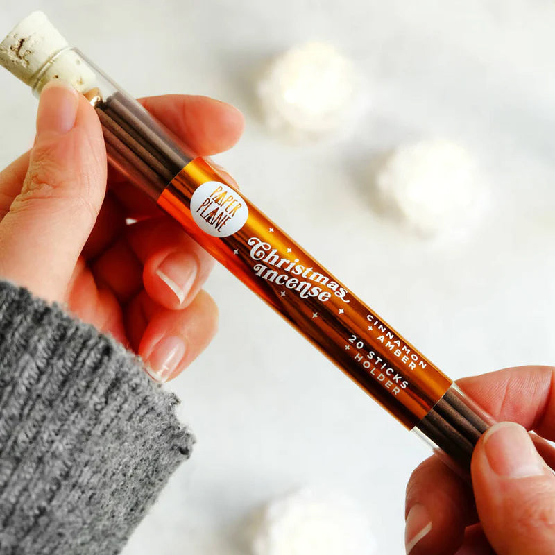 Christmas Incense - Cinnamon and Amber - In a Test Tube