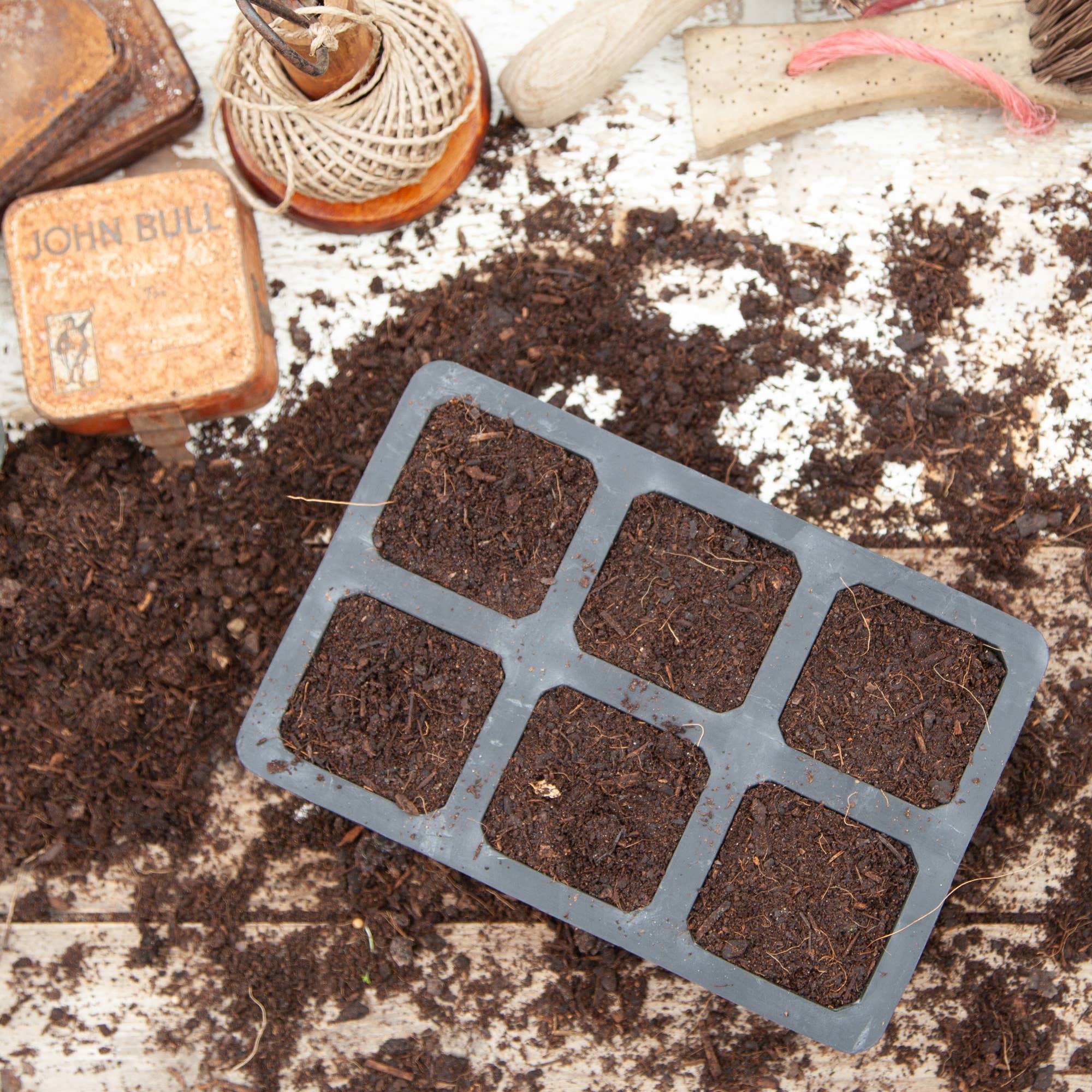 6 Cell XL Natural Rubber Seed Tray
