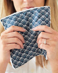 Reusable Dark Leaf Face Cloths