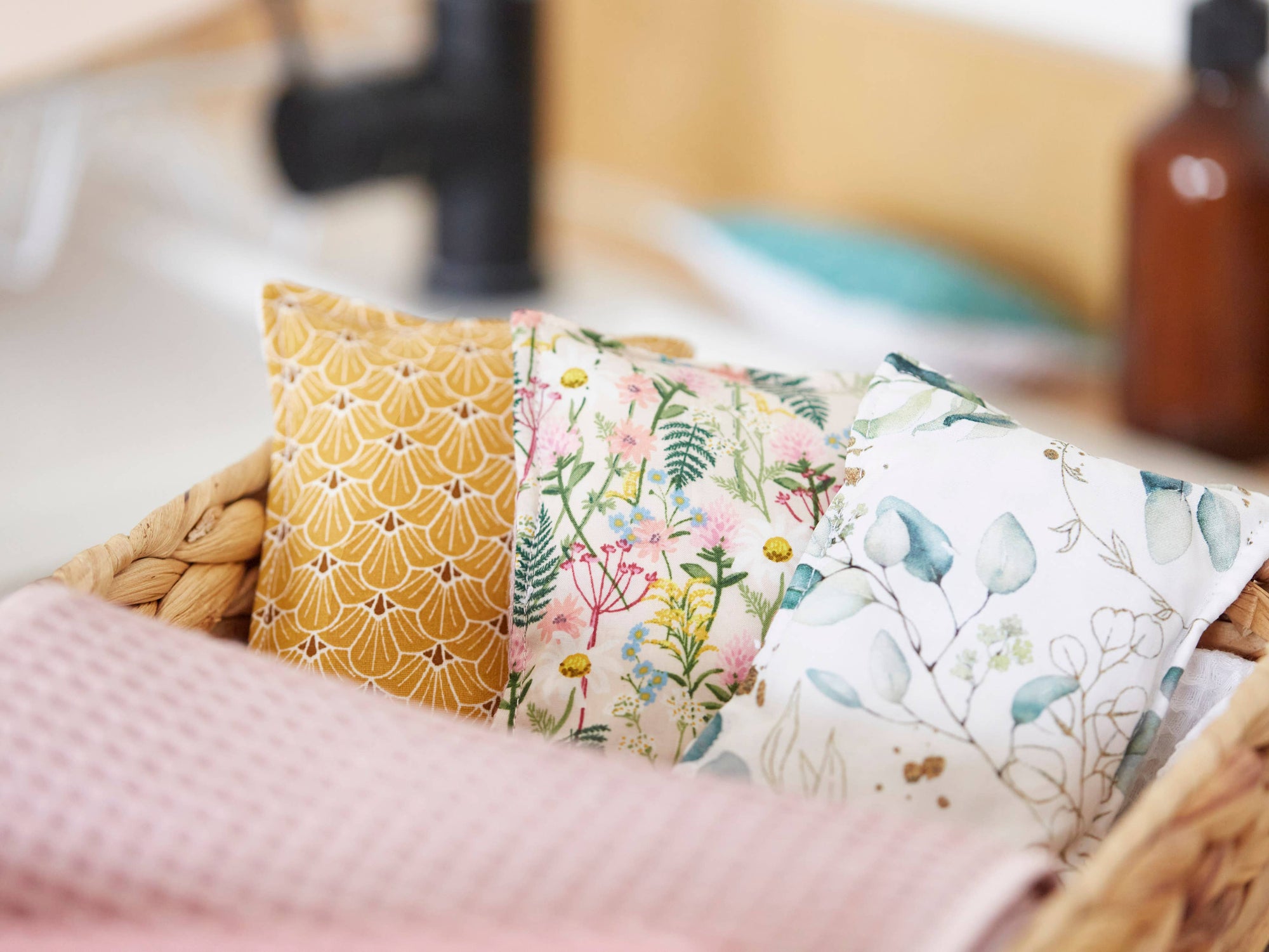 Reusable Floral Kitchen Sponge