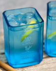 Bombay Sapphire glasses | Handmade, Upcycled gin glass.