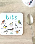 Tits Bird Coaster