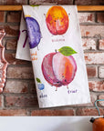 Plums Cotton Tea Towel