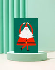 Dancing Santa - Chrsitmas Tree - Cute - Minimal
