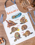 Beavers Animal Cotton Apron