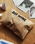 Wildflower seed origami heart 'bee mine' envelope