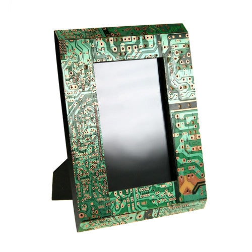 Circuit Board Photo Frame – Recycled Tech Gift – Protect the Planet