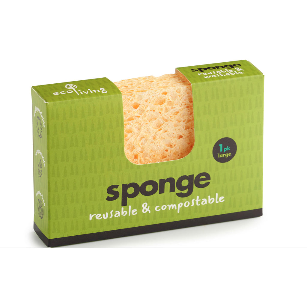 Compostable Sponge – Plastic-Free Kitchen Essential – Protect the Planet