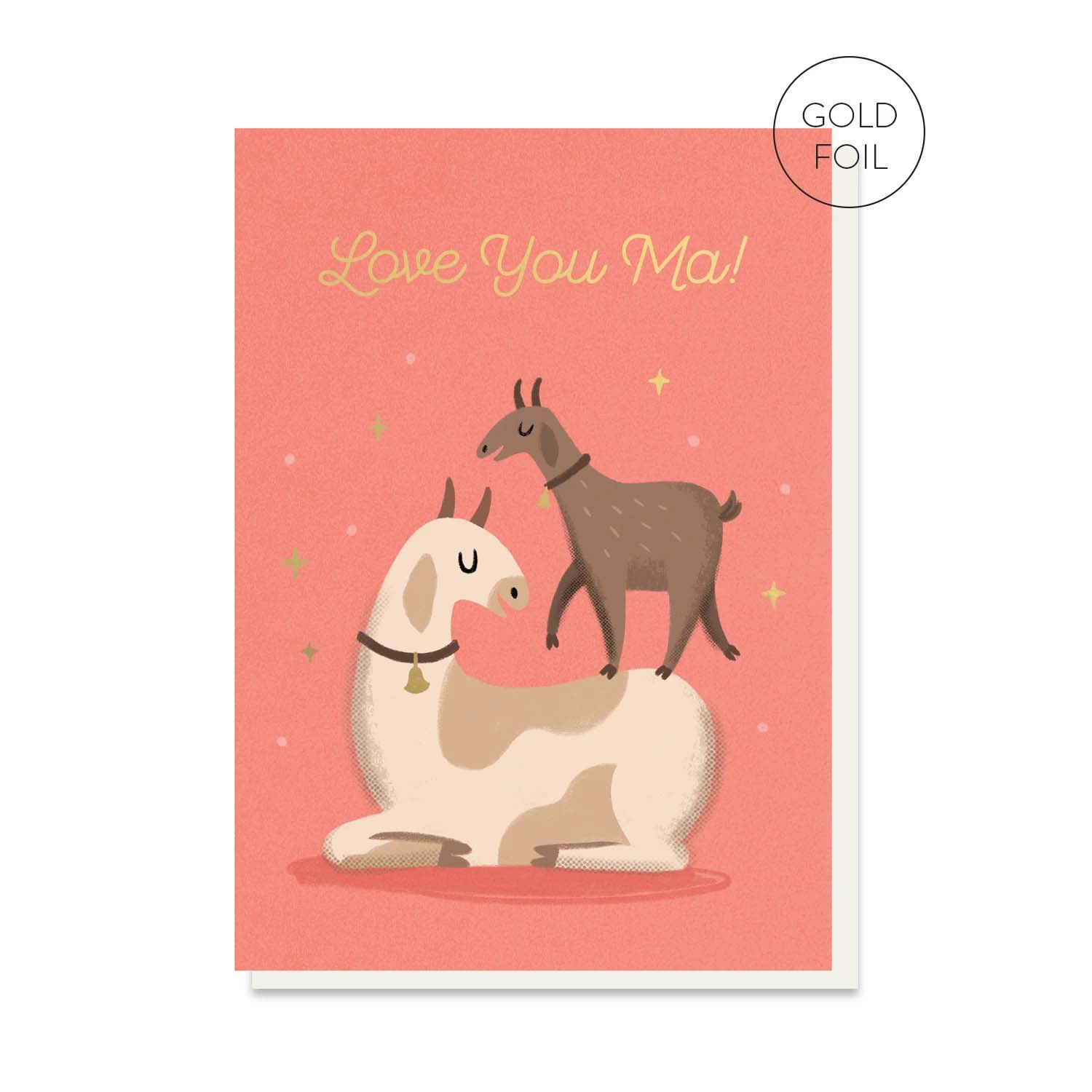 Love You Ma Goat Card By Stormy Knight Eco Gifts